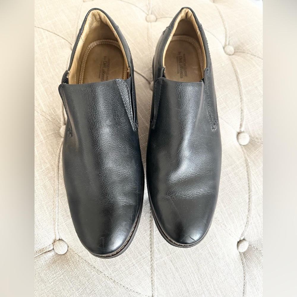 American Classic by DeLaRentis Men's 10 M Black Slip On Shoe